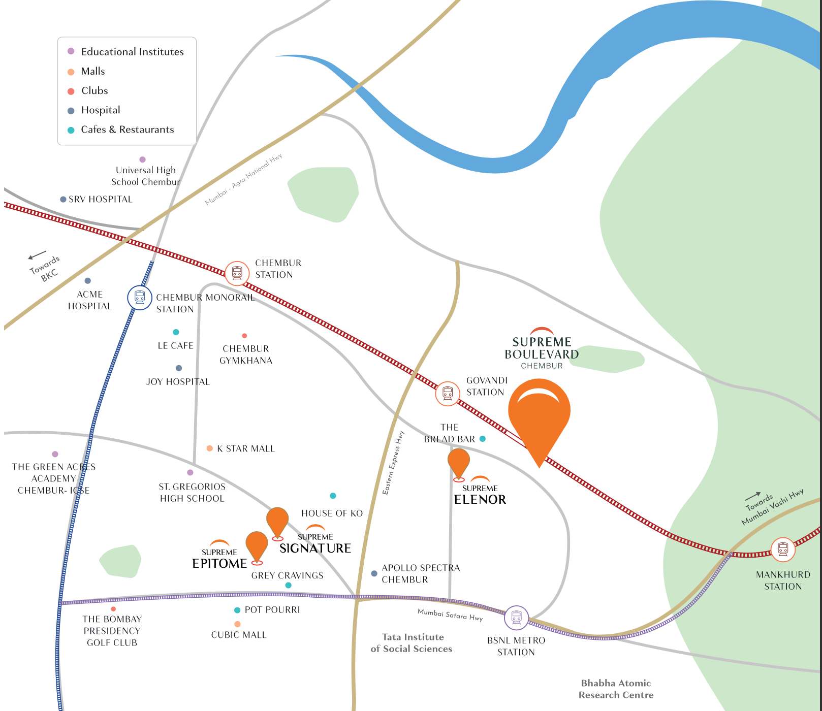 Supreme Boulevard Chembur Wing B