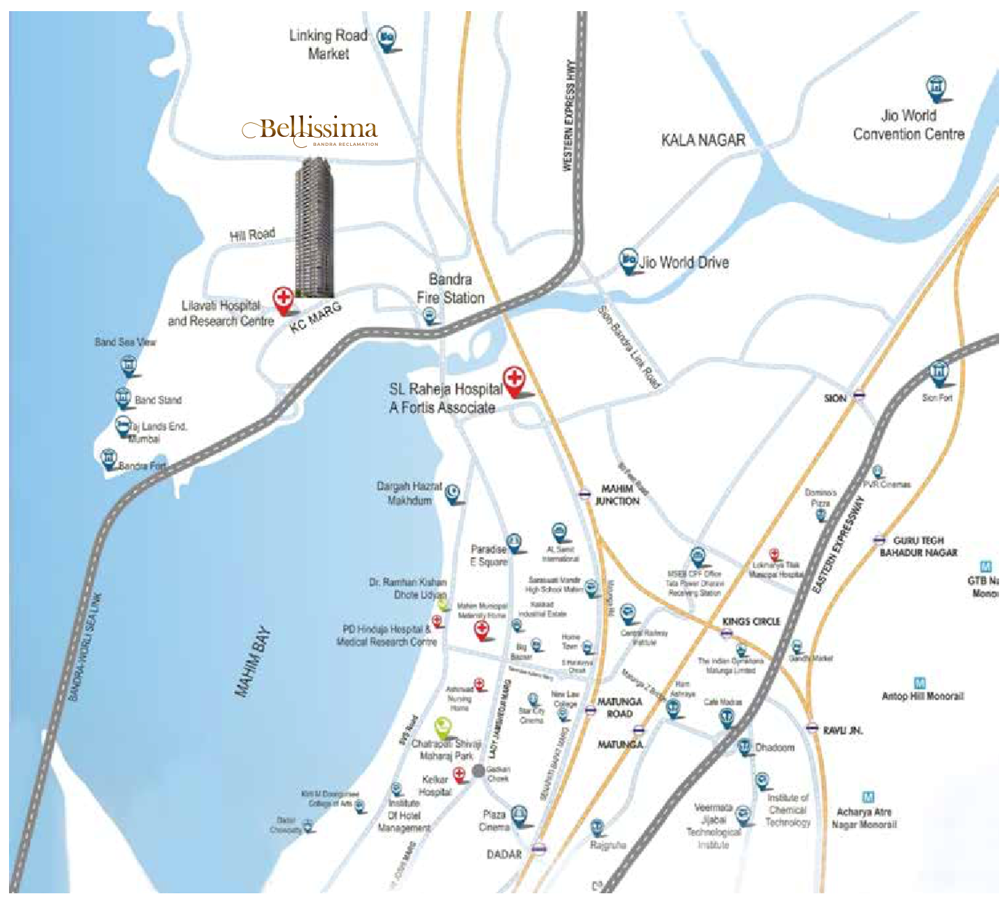 Excel Bellissima, Bandra West — floor plan 2