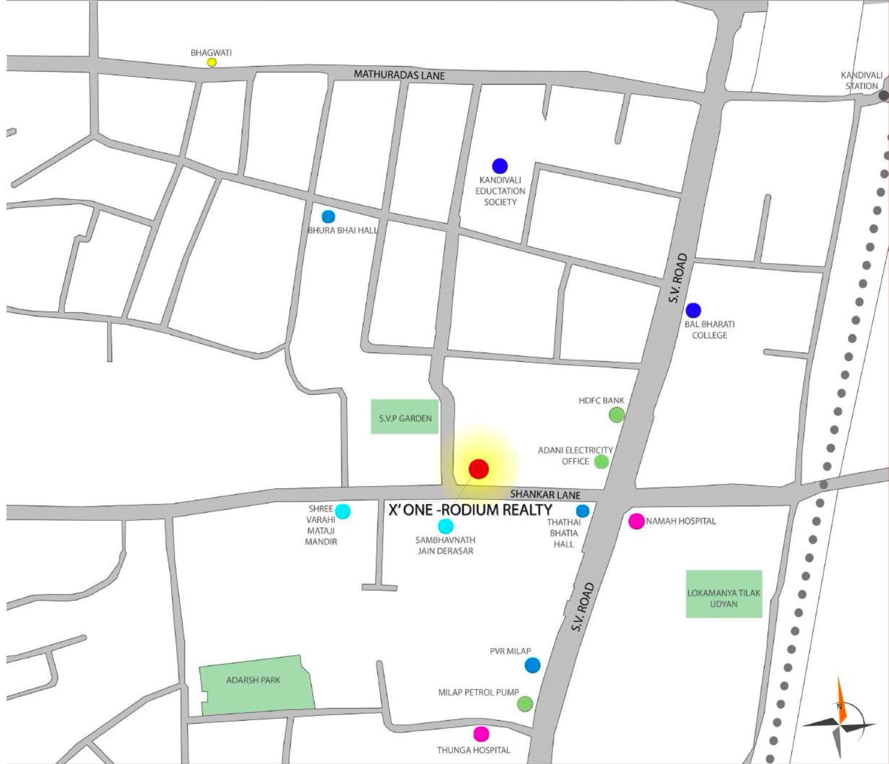 Rodium Xone, Kandivali West — floor plan 2