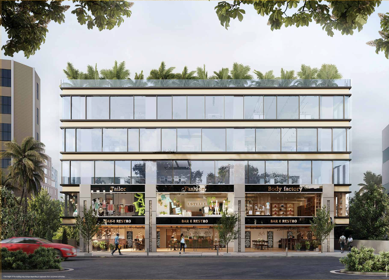 Office Semi-Furnished in Transcon Yura , Juhu