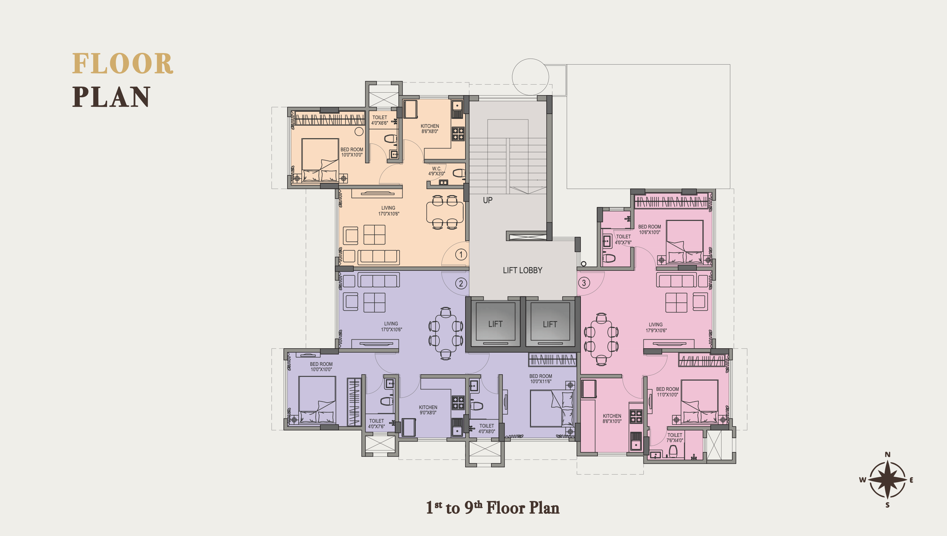 Aditya Arayn, Malad West — floor plan 1