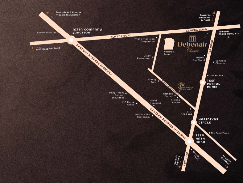 Debonair Classic, Thane West — floor plan 2