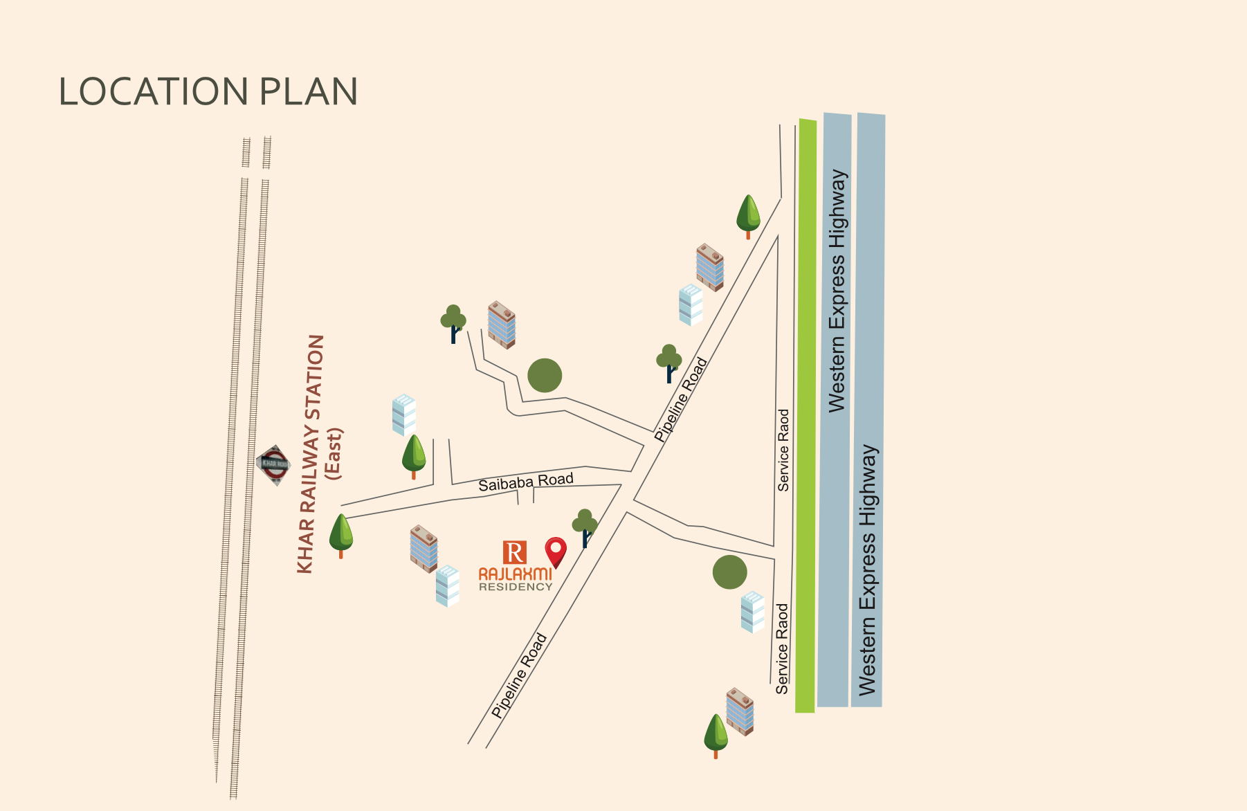 Rajlaxmi Residency, Bandra East — floor plan 2