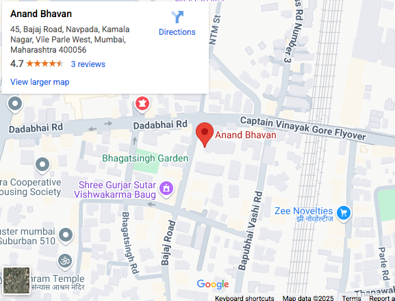 Anand Bhavan, Vile Parle West — floor plan 2