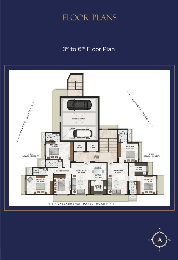 Sudarsan Enclave, Vile Parle West — floor plan 1