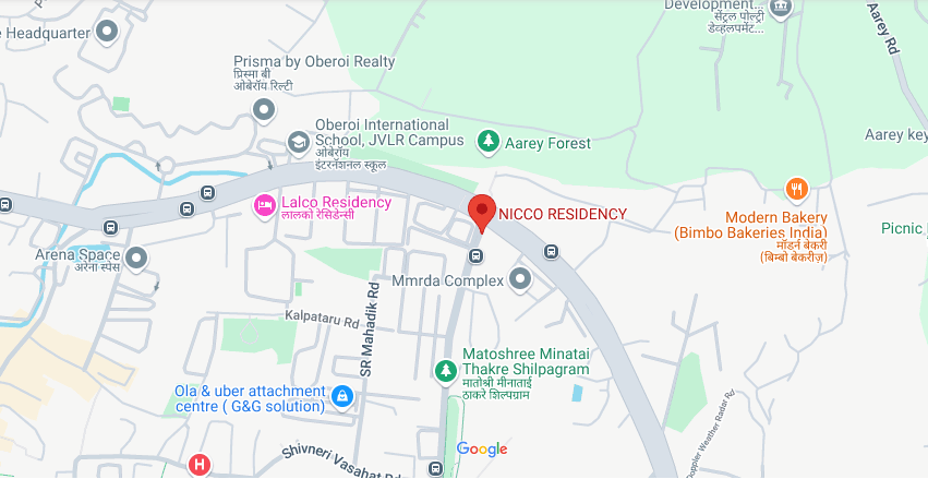 Nicco Residency, Andheri East — floor plan 1