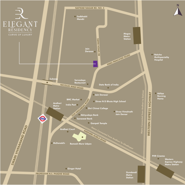 Elegant Residency, Andheri East — floor plan 2