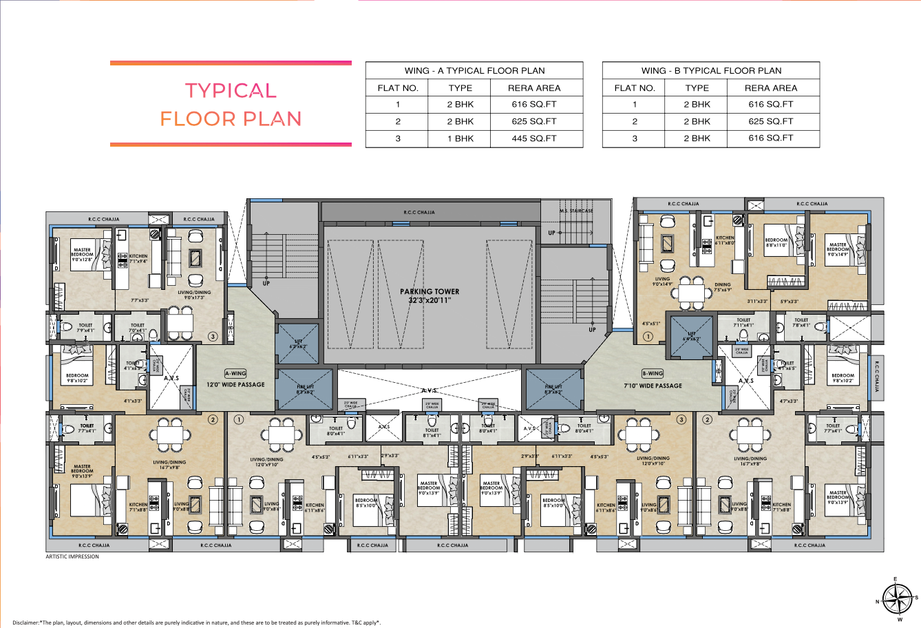 Rang Rekha, Dahisar East — floor plan 1