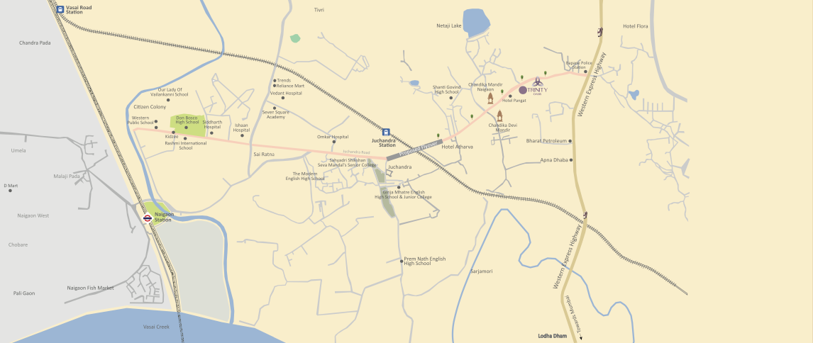 Trinity Oasis, Naigaon East — floor plan 2