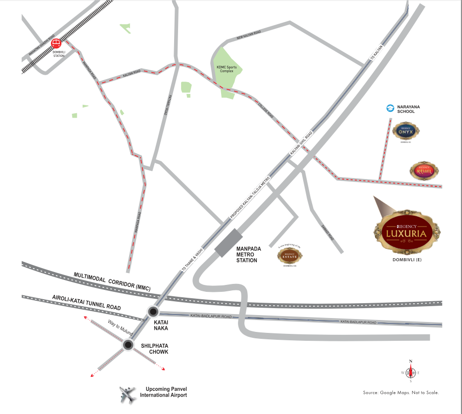 Regency Luxuria Phase III, Dombivli — floor plan 2
