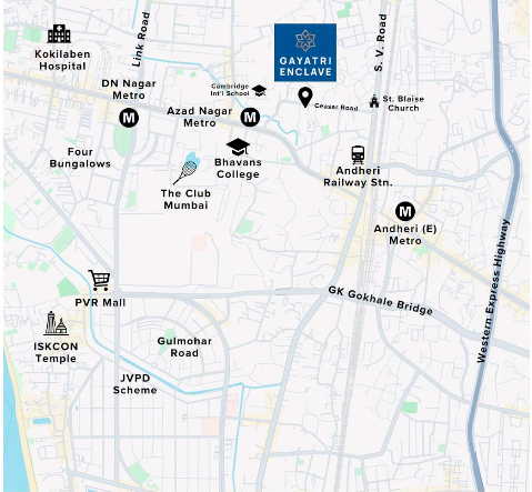 Gayatri Enclave, Andheri West — floor plan 2