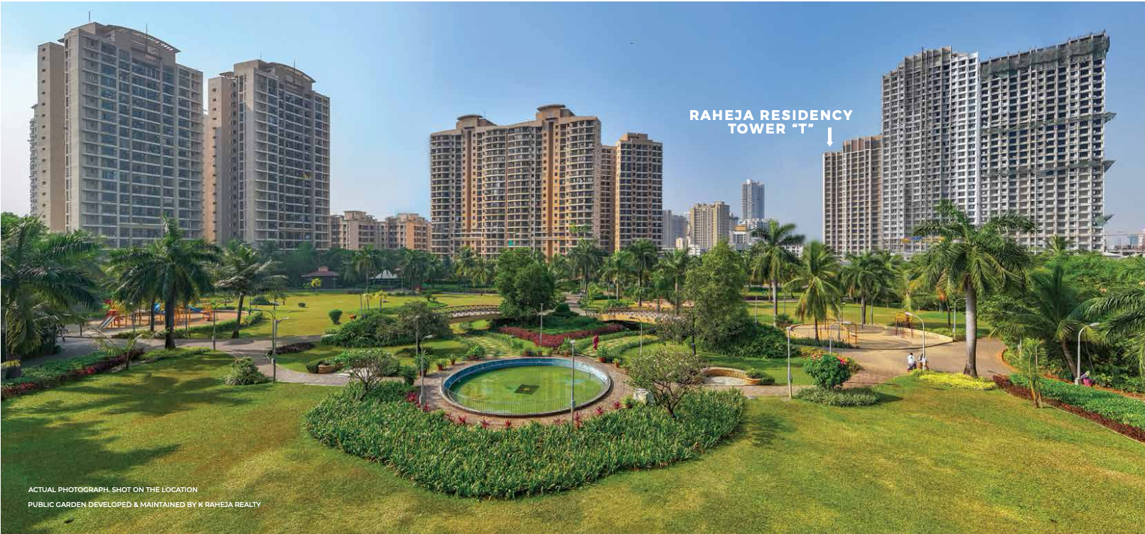 2 BHK Semi-Furnished in Raheja Residency Tower T , Malad East
