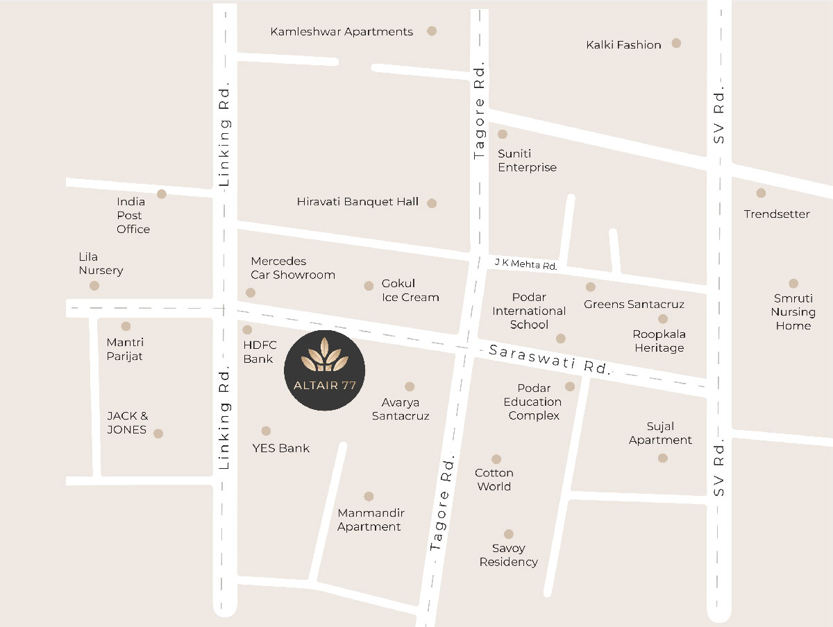 Altair 77, Santacruz West — floor plan 2