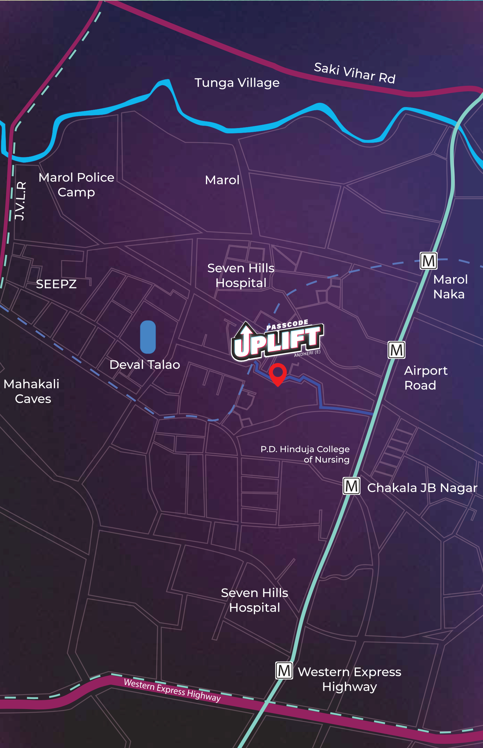 Pearl Blessing, Andheri East — floor plan 2