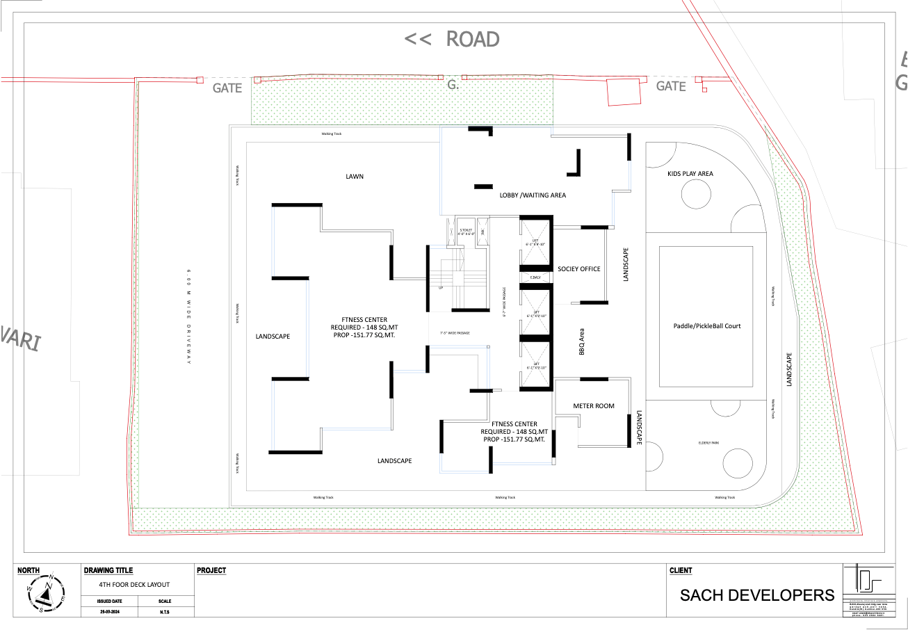 Blue Heaven, Bandra West — floor plan 1