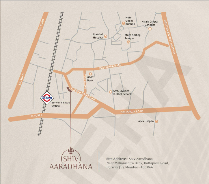 Shiv Aaradhna, Borivali East — floor plan 2