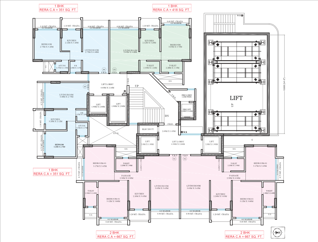 Divya Darpan, Andheri East — floor plan 1