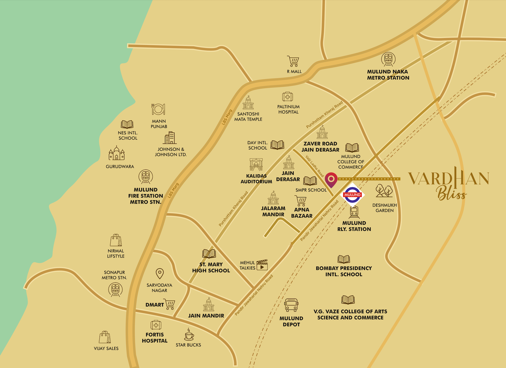Vardhan Bliss, Mulund West — floor plan 2