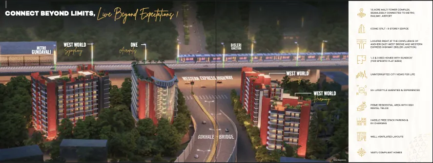 Vaidya West World Serenity, Andheri East — photo 1