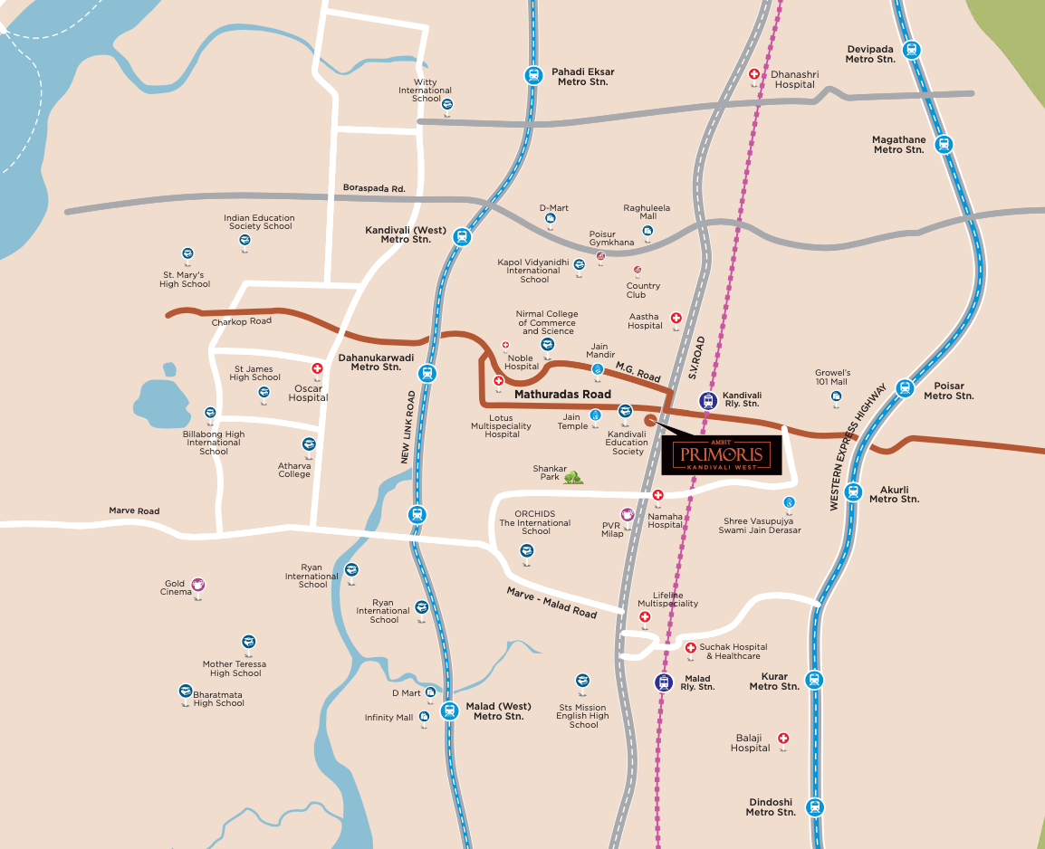 Ambit Primoris, Kandivali West — floor plan 2