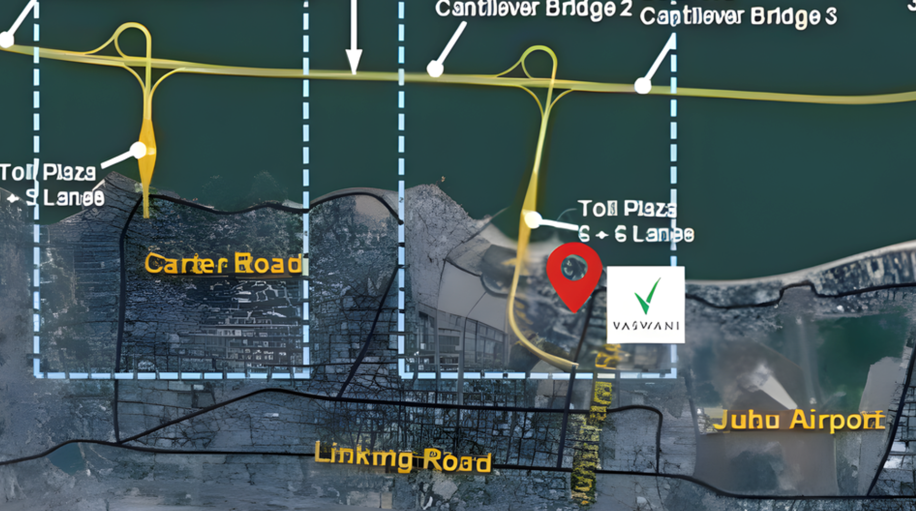Vaswani Seascape, Juhu — floor plan 1