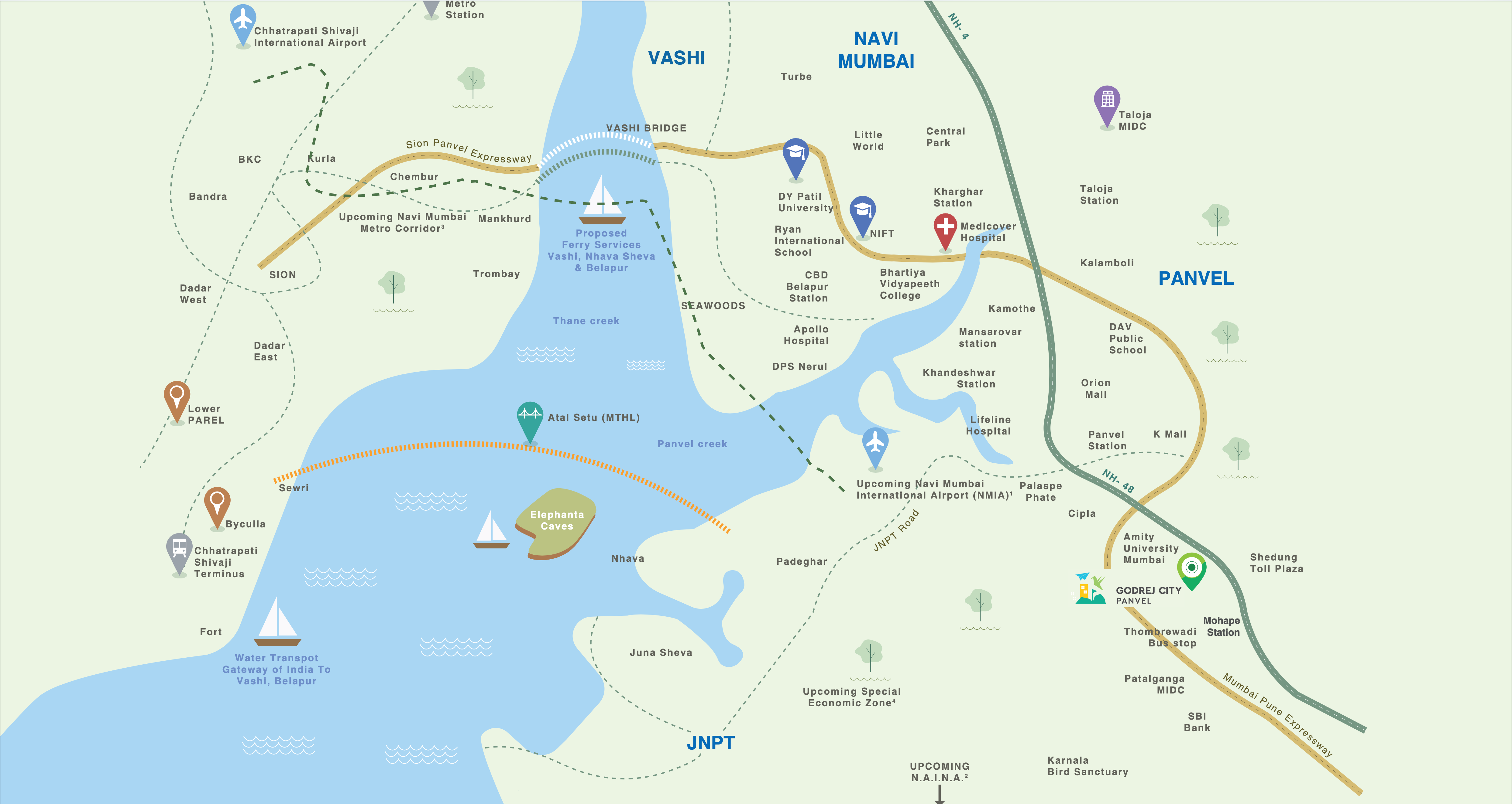 Godrej Green Terraces, New Panvel — floor plan 1