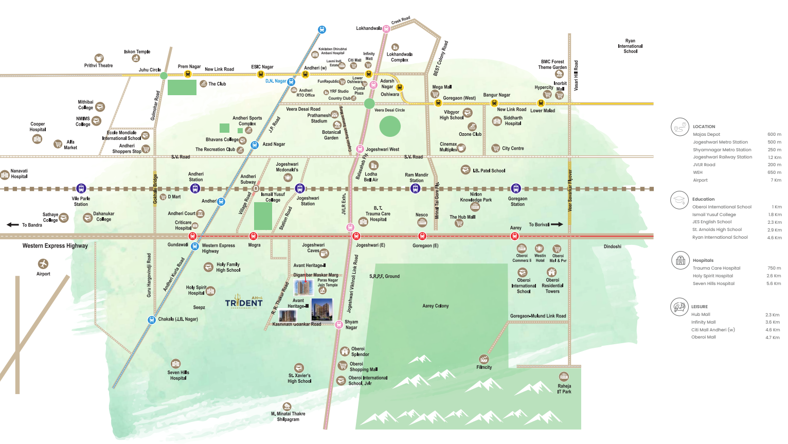Avant Heritage Tower 4, Jogeshwari — floor plan 1