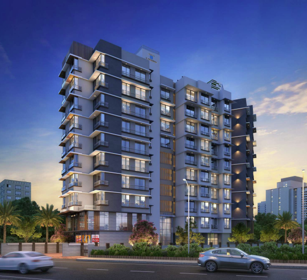 3 BHK Unfurnished in Saffron Peace , Borivali West