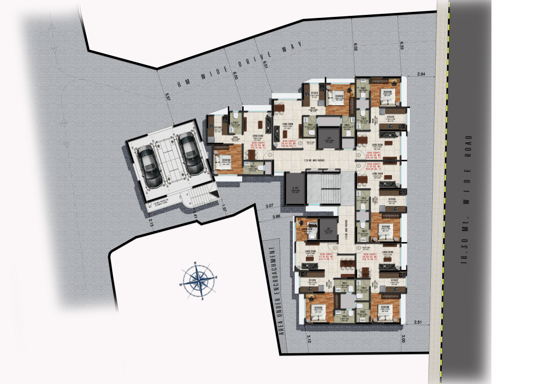 Nirala Opal, Borivali East — floor plan 1