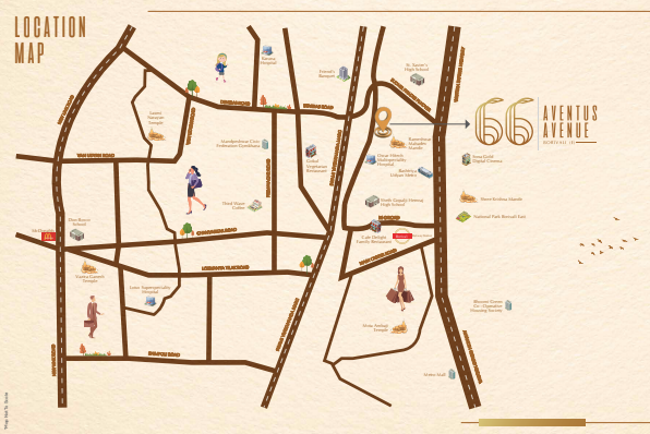 66 Aventus Avenue, Borivali East — floor plan 2