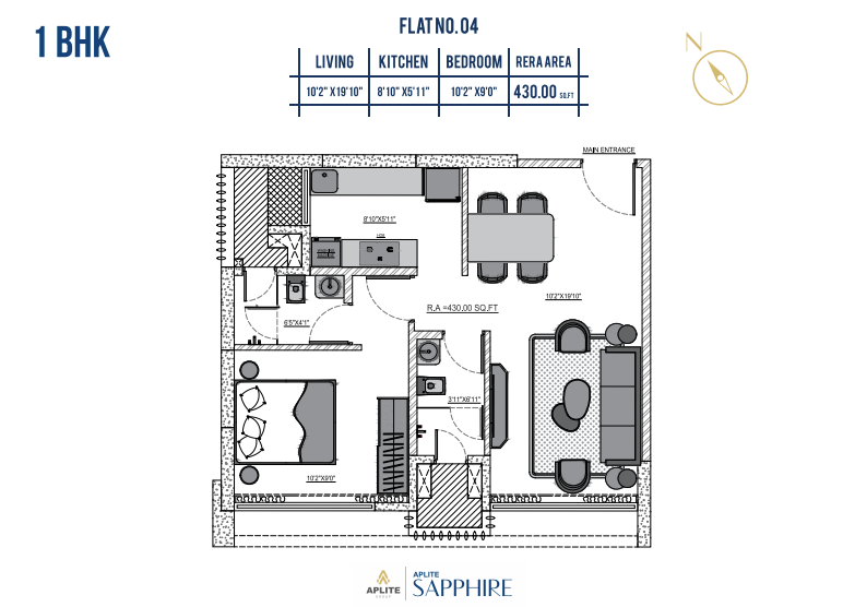 Aplite Sapphire