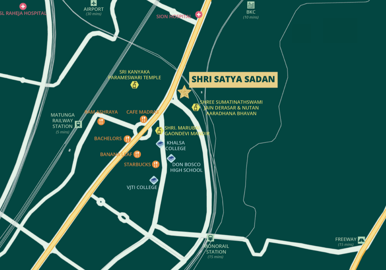 Shri Satya Sadan, Matunga — floor plan 1