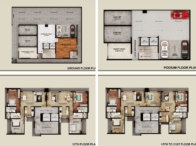 Chirag Heights, Dadar East — floor plan 1