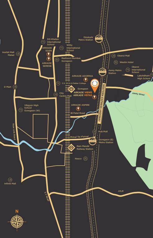 Arkade Vistas, Goregaon East — floor plan 2