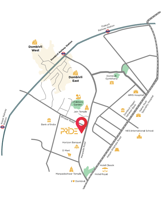 Mahaavir Pride, Dombivli — floor plan 2