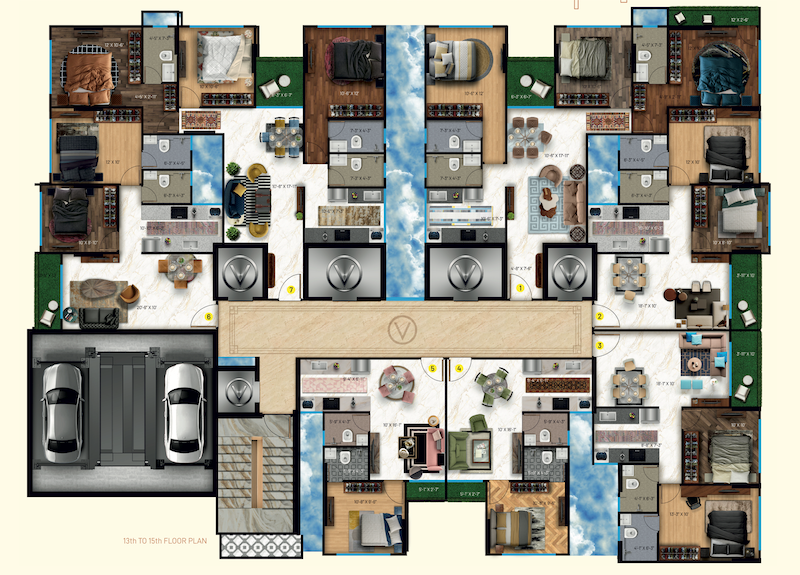 Raghav Enclave, Kurla East — floor plan 1