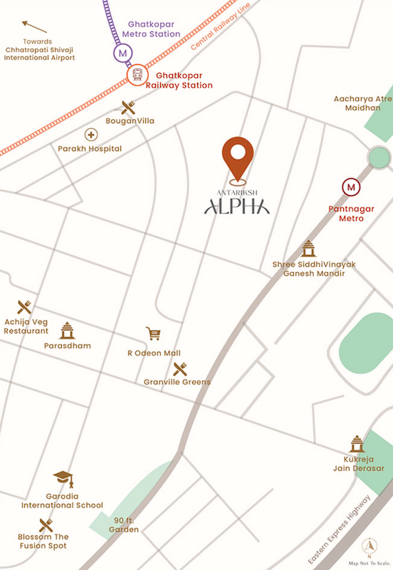 Antariksh Alpha, Ghatkopar East — floor plan 2