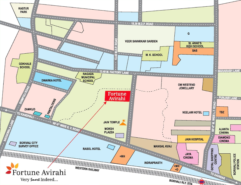 Fortune Avirahi, Borivali West — floor plan 2