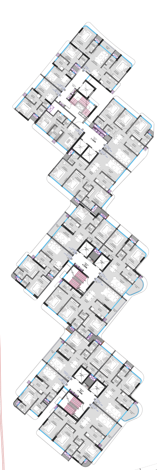 Trinity Towers, Santacruz East — floor plan 1
