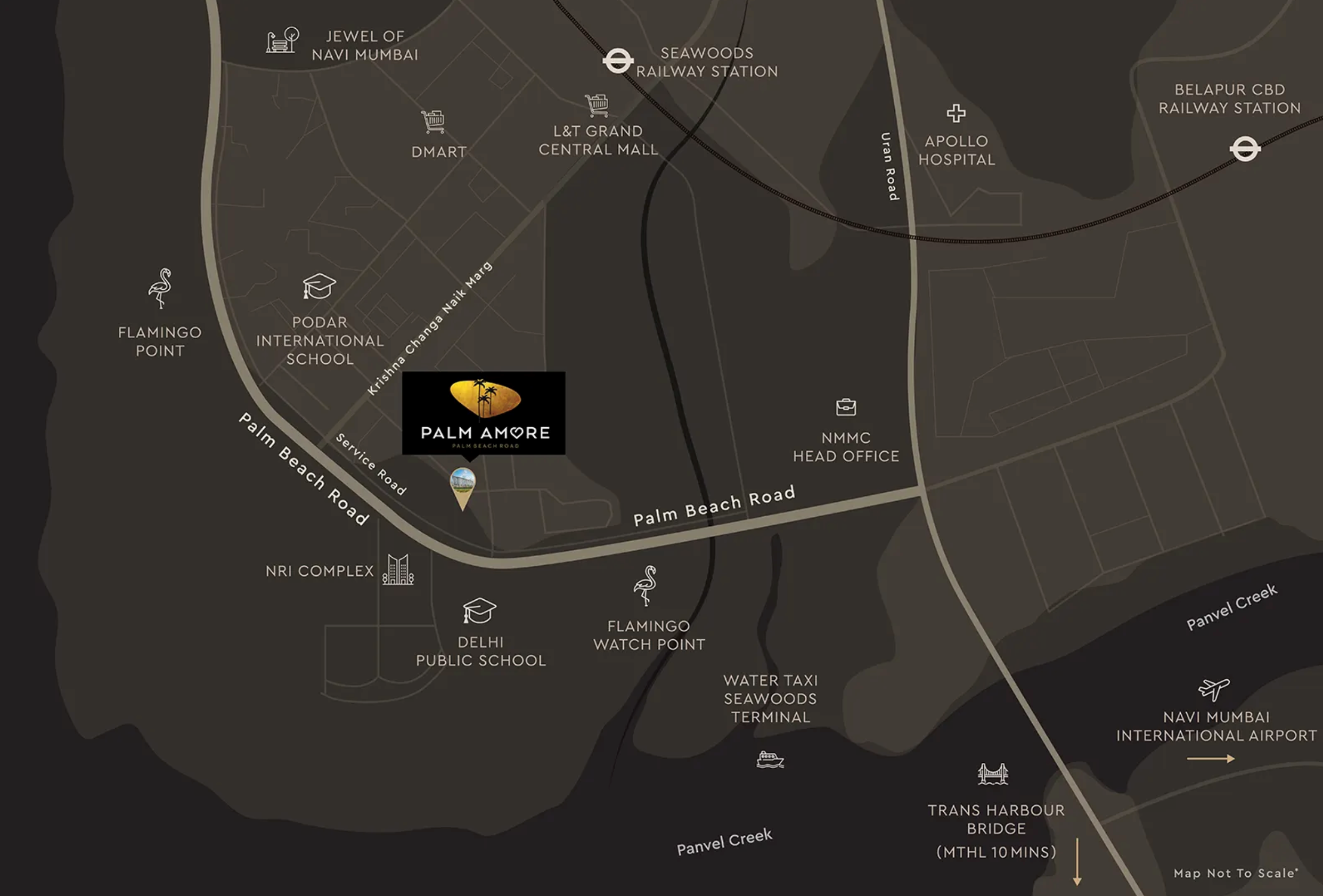 NMS Gami Palm Amore, Seawoods — floor plan 2