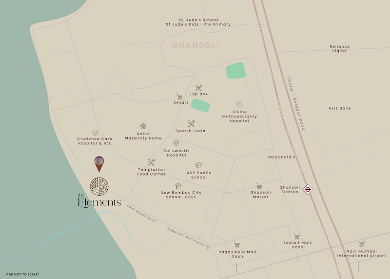 Gami The Elements, Ghansoli — floor plan 1