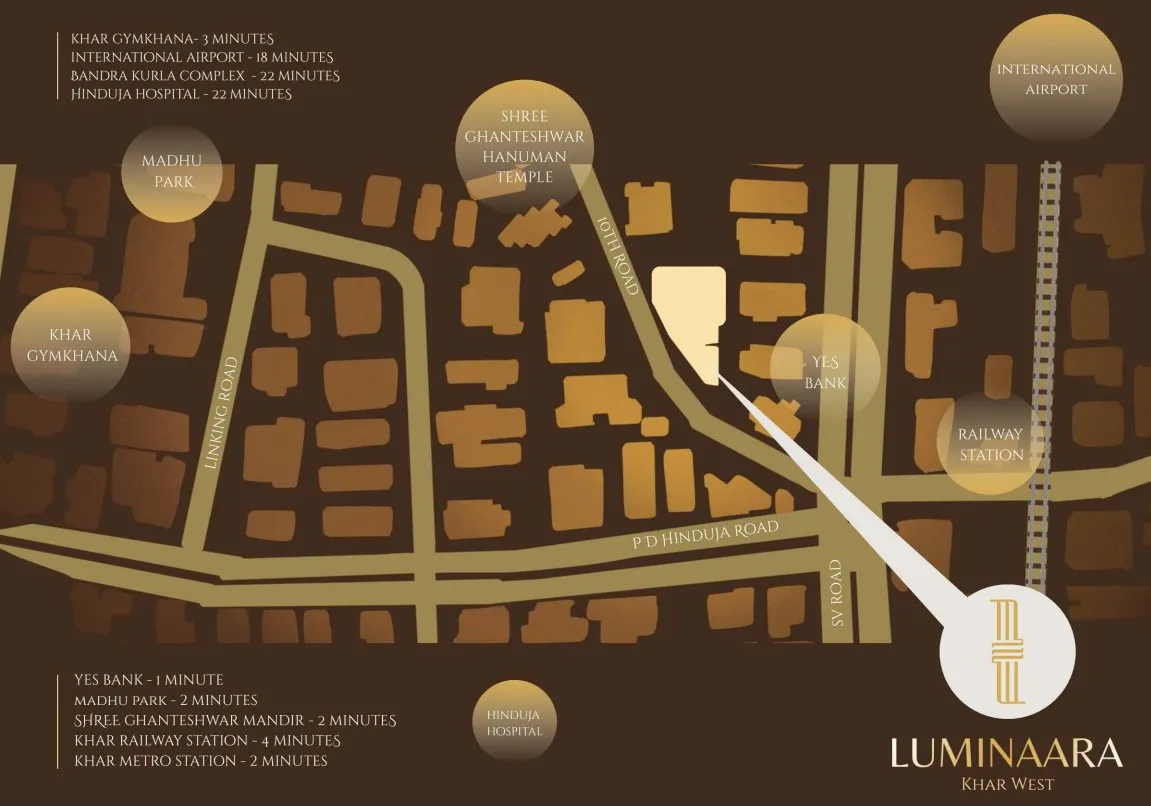 Luminaara, Khar West — floor plan 2