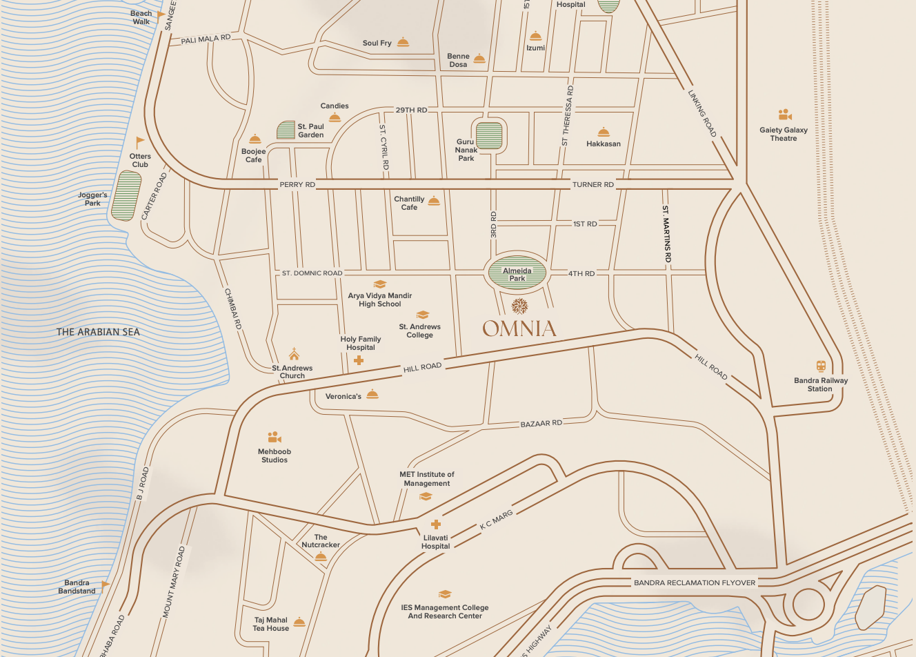 Panchshil Omnia, Bandra West — floor plan 1