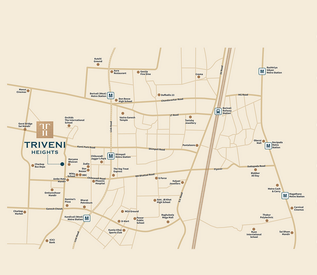 Triveni heights, Kandivali West — floor plan 2