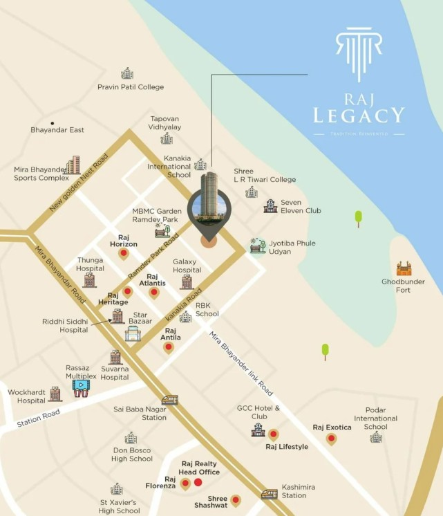 Raj Legacy 1, Mira Road — floor plan 1