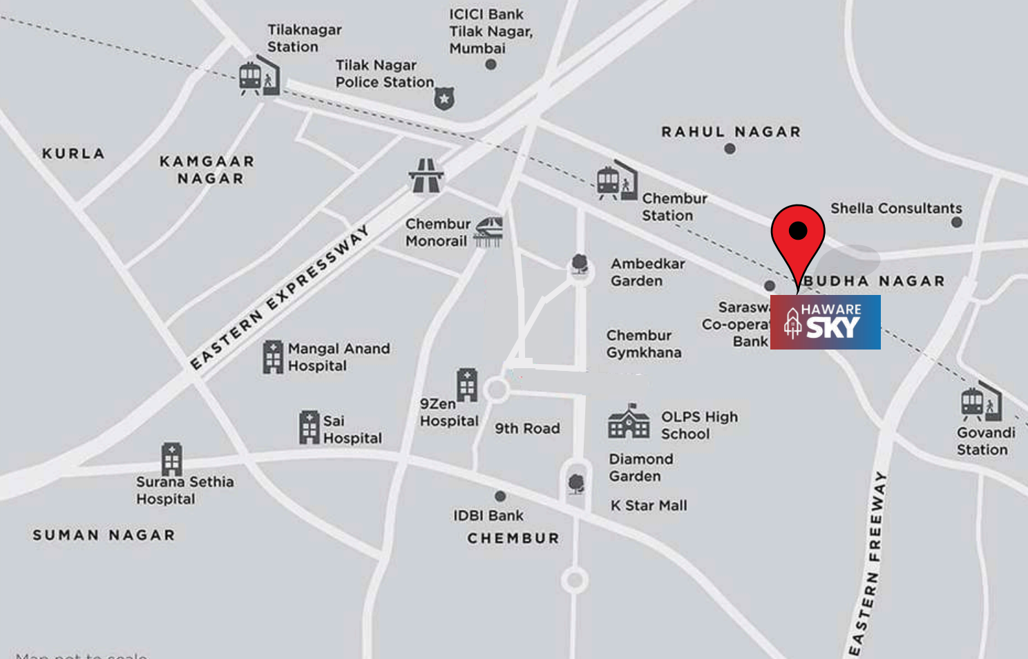 Haware Sky, Chembur — floor plan 2