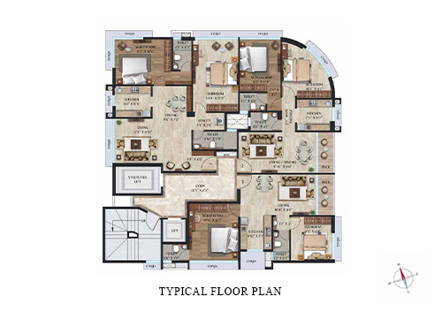 ANJ Ananda, Mahim — floor plan 1