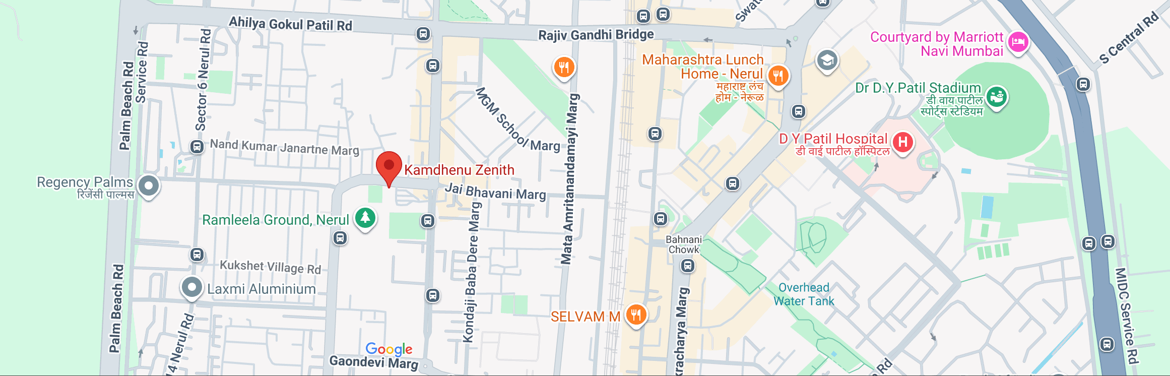 Kamdhenu Zenith, Nerul — floor plan 1