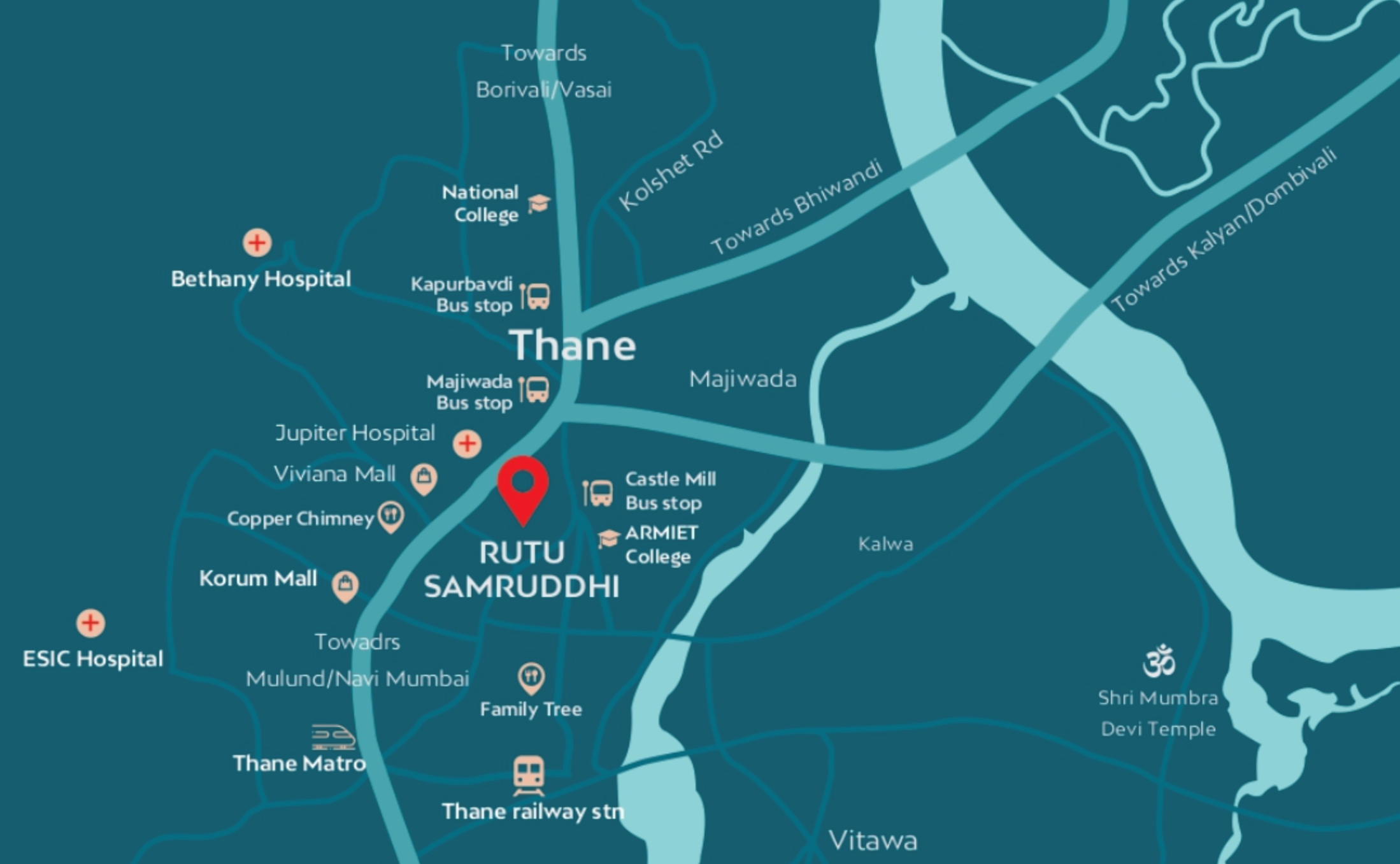 Rutu Samruddhi, Thane West — floor plan 2