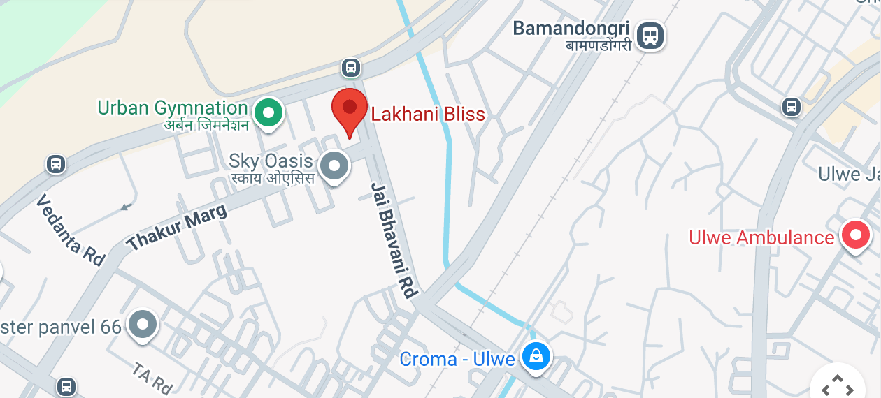 Lakhanis Bliss, Ulwe — floor plan 1